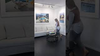 FINEPRINTCO Framed art size comparison