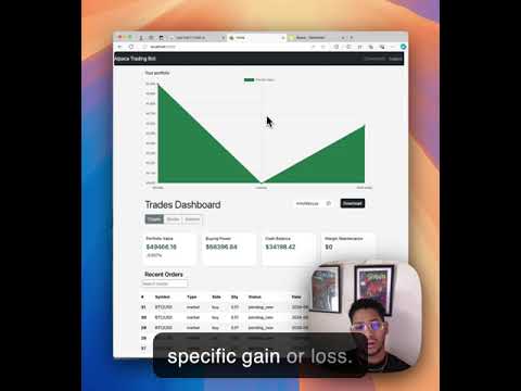 Crypto Trading Using Trading Bot #algotrading #tradingbot #automatedtrading
