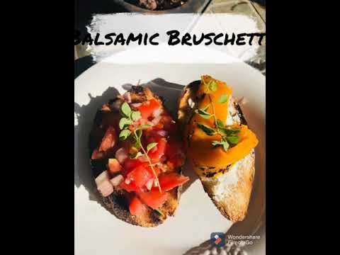 Balsamic Bruschetta