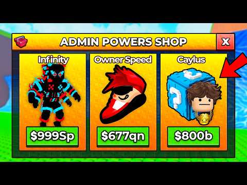 Starting Over, But You Can Buy ADMIN Powers!
