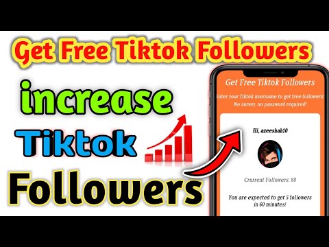 Tiktok Free Followers | How To Gain Followers on Tiktok | Free  Tiktok Fans | Azee tech