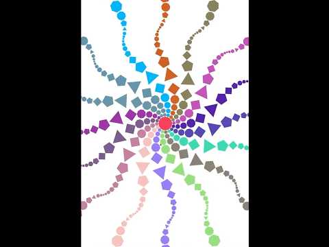 Swift tilida logika kuchaytirish: Geometrik fraktal #fractal #swift #ios #xcode #macos #it #logic