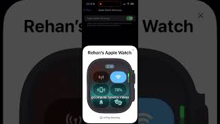 How to Mirror Your APPLE WATCH to iPhone - Tutorial #shorts #shortsvideo #computersciencevideos