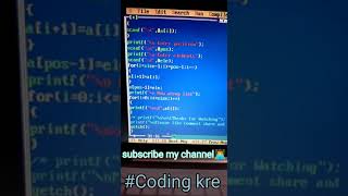 Insert an element in an Array list #short #Shorts Video #Coding kre #youtube shorts video