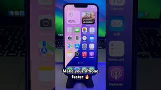 Make your iPhone faster! 🔥 #ios18 #iphonetipsandtricks #applehacks #techtips