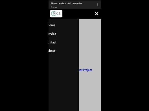 Navigation bar. || Navbar using Html css./Html css nabar.