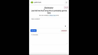 Budget Your Time with Goblin Tools "Estimator" - AT Insider #assistivetech #time