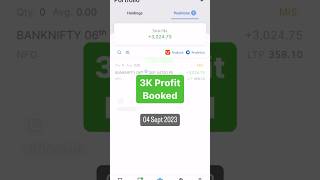 Today’s bank nifty profit(04/09)📊💰 #stockmarket #banknifty #niftyanalysis #trading #niftytrading