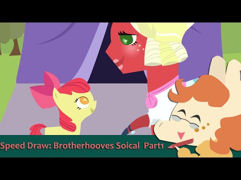 Speed Draw: Brotherhooves Social part 1