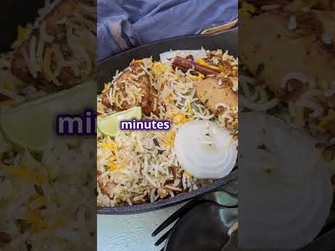 Quick Chicken Biryani Recipe!