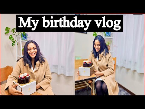 My 1st birthday in Japan and it was fun🥰#nigerianinjapan #hbd #birthdayvlog #happybirthdaytome #fyp