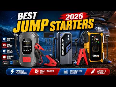 Best Jump Starter 2026 | Top Portable Battery Boosters