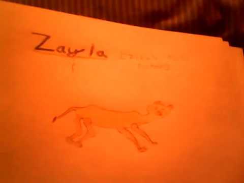 Made up Lion King characters by Gracie Batalis