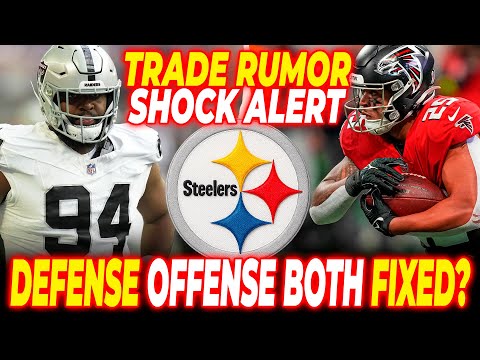 BREAKING! STEELERS CONSIDER FREE AGENT DEFENSIVE TACKLE FROM RAIDERS AND TRADE FOR RUNNING BACK