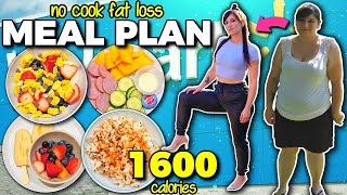 My 1600 Calorie WALMART WEIGHT LOSS MEAL PLAN (No Cook High Volume Meals for Fat Loss)