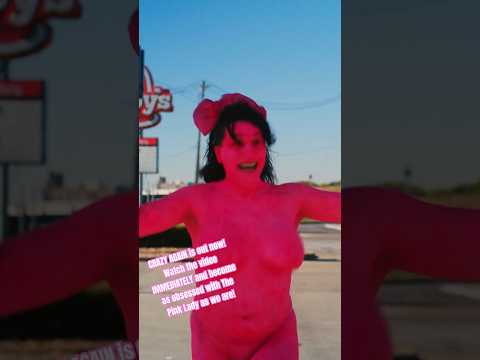 CRAZY AGAIN video out now! Watch IMMEDIATELY, and become obsessed with  The Pink Lady!