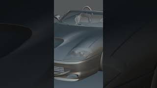 Ferrari 550 Barchetta #ferrari #3d #blender3dmodel