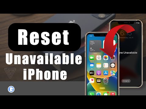 How to Reset an Unavailable iPhone - 3 Easy Ways