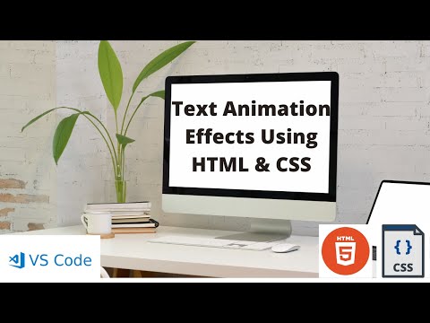 Text Animation Using HTML & CSS - 3
