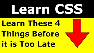 Advanced CSS Tutorial | Learn These Four Things in CSS Before it's too Late