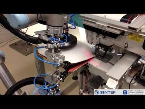 Multi-robot sewing of recliner covers