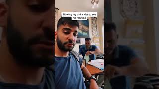 Blowing kiss to dad 😂 #shorts #meme #FunnyDev