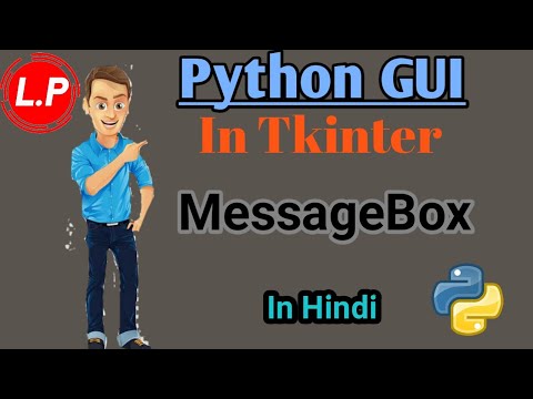 Message Box In Tkinter | Pthon GUI In Tkinter In Hindi #7