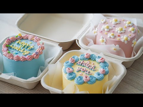 Mini Lunch Box Cakes