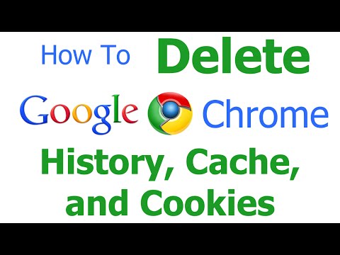 How To Delete Google Chrome History, Cache, and Cookies - March 2015 (Easy and Fast)