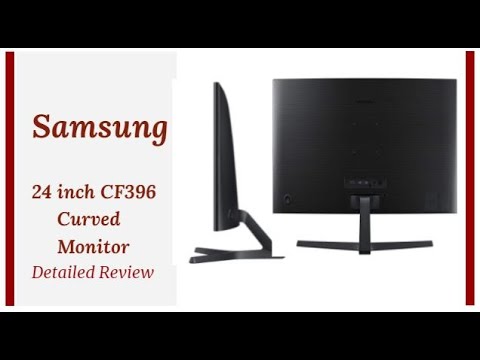 Samsung 24 inch CF396 Curved Monitor | PC Gamer 💻