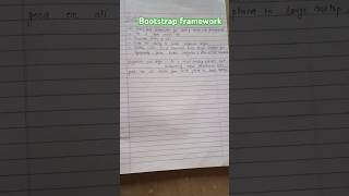 #Bootstrap#Bootstrap_learners What is Bootstrap framework? And its use