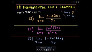 ❖ Lots of Limit Examples, Part 5 ❖