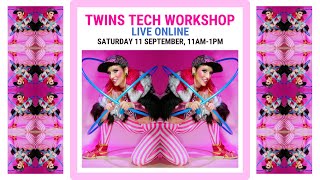 Twins Tech Masterclass Live Online - What You'll Learn