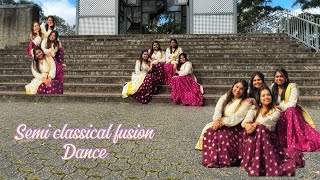 Bollywood X South Indian Mix- A semi classical fusion dance Aasa kooda x Hayyoda x Titli #dancecover