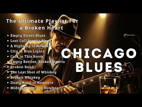 The Greatest Blues Ballads 🎸 - Broken Heart Blues | Heartbreak Blues Backing Track