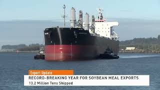 Soybean Meal Exports Soar to Historic Highs in Record-Breaking Year