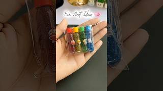 Fun Art Ideas😋✨#shorts #art #diy #muktaartandcraft #youtubeshorts