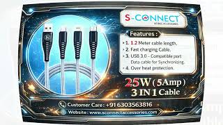 All-in-One Fast Charging Solution 🔋 || S-Connect Latest Chargers