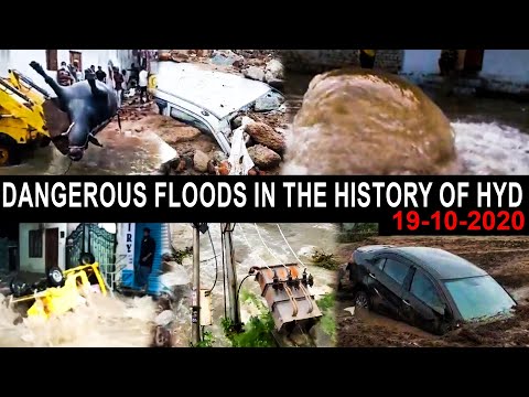 Hyderabad Floods Video Latest l 19-10-2020