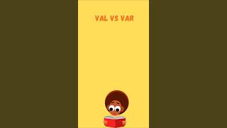 val vs var in kotlin #day2 #code #android #shorts