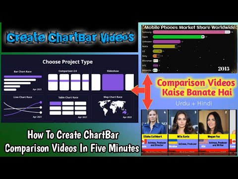 Make A Racing Bar Chart In Just 5 Minutes! Easy Chart Comparison Tutorial