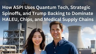 How ASPI Uses Quantum Enrichment Tech and Spinoffs to Dominate Isotope including HALEU