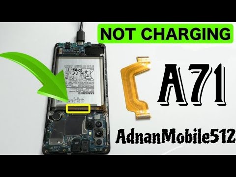 How to fix Samsung A71 not charging 100% done  |#a71