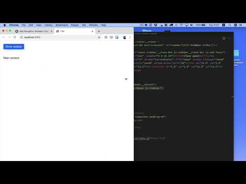 How to use the Responsive Sidebar component