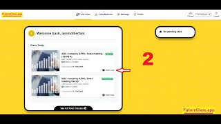 FutureClass.App: (For Students) How To Join Lessons?
