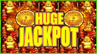 Unbelievable DOUBLE BONUS HUGE JACKPOT! High Limit Dragon Link Happy & Prosperous Slot