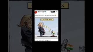 India on US Tariffs #shorts #funny #memes #ustariffs