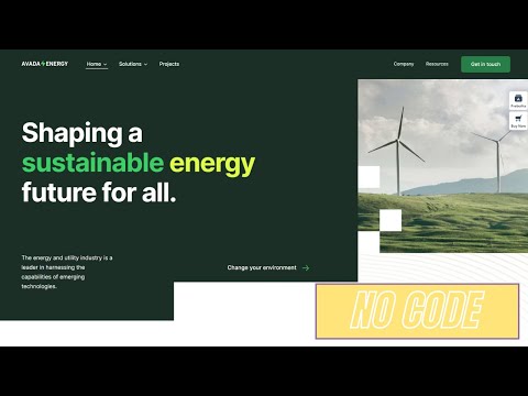 How to make a website for your solar energy company (Wordpress) - Avada