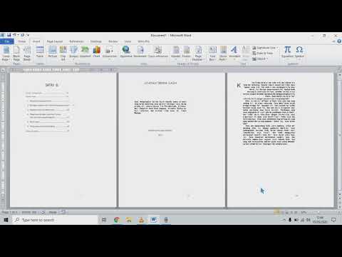 tutorial membuat halaman berbeda di ms word 2010