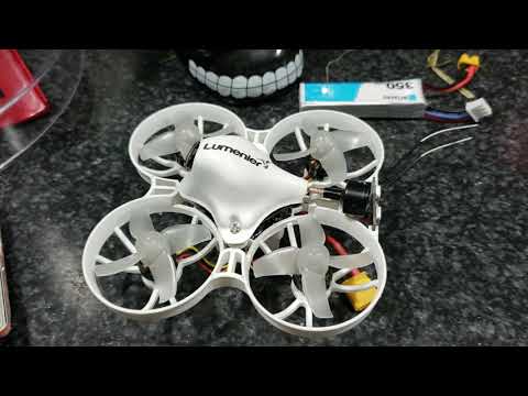 Beta75 Lumenier Glow in the dark bind button location on the FrSky Receiver